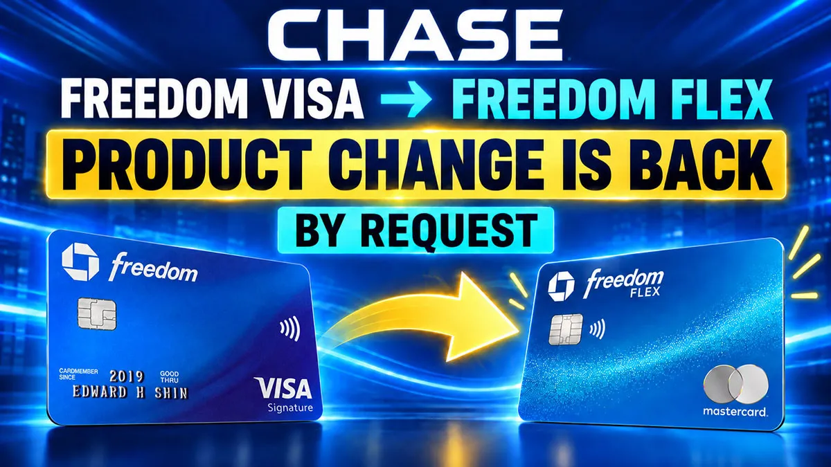 Chase Will Convert Your Old Freedom Visa Into a Freedom Flex Again. Here Is Whether to Do It.