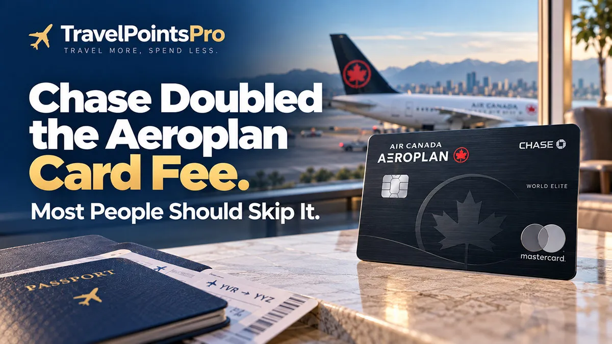 Chase Doubled the Aeroplan Card Fee. Most People Should Skip It.