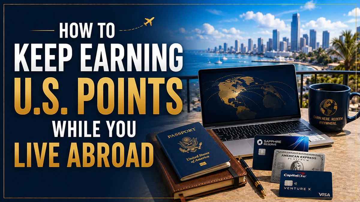 How to Keep Earning U.S. Points While You Live Abroad