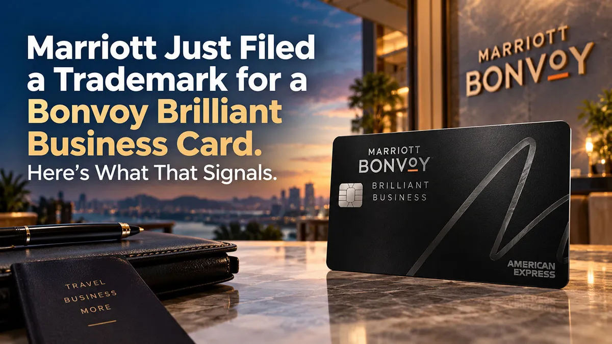 Marriott Just Filed a Trademark for a Bonvoy Brilliant Business Card. Here's What That Signals.
