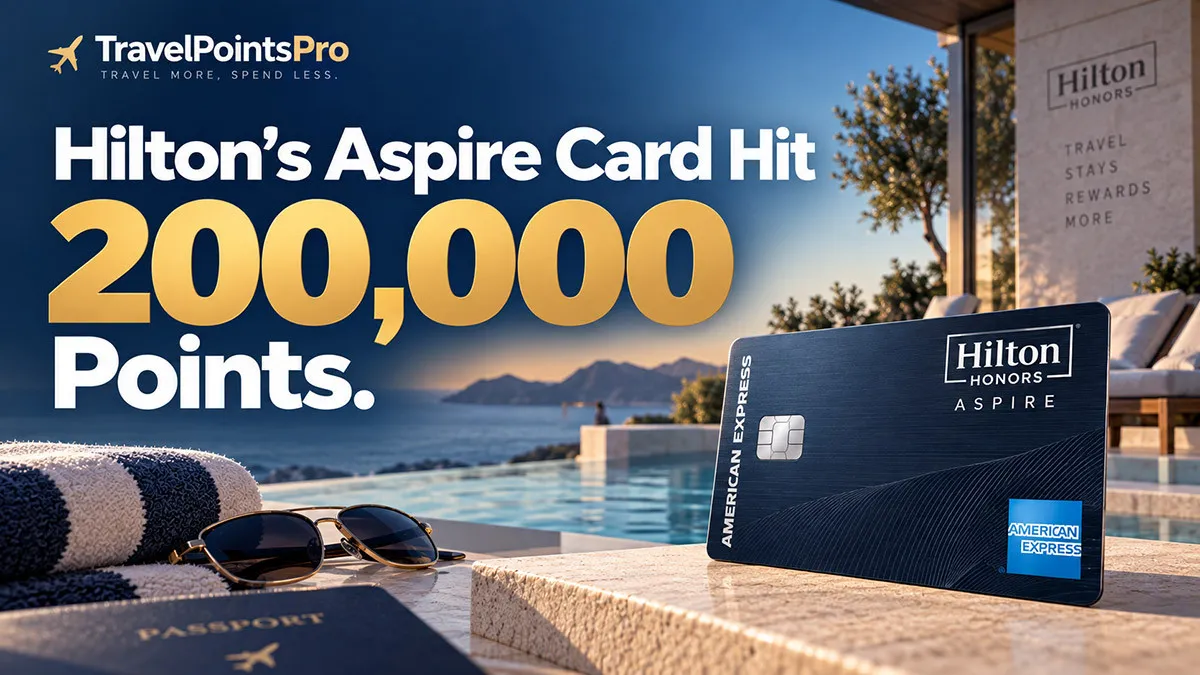 Hilton's Aspire Card Hit 200,000 Points. The Surpass Offer Is Still Better.