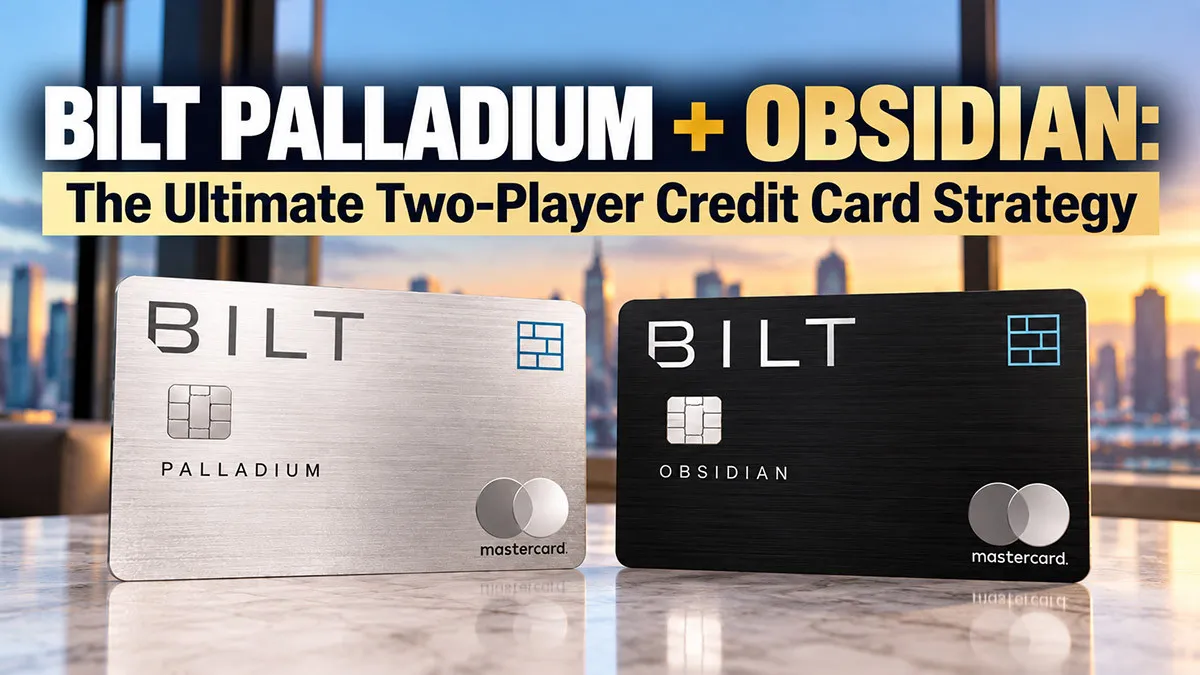 Bilt Palladium + Obsidian: The Ultimate Two-Player Credit Card Strategy