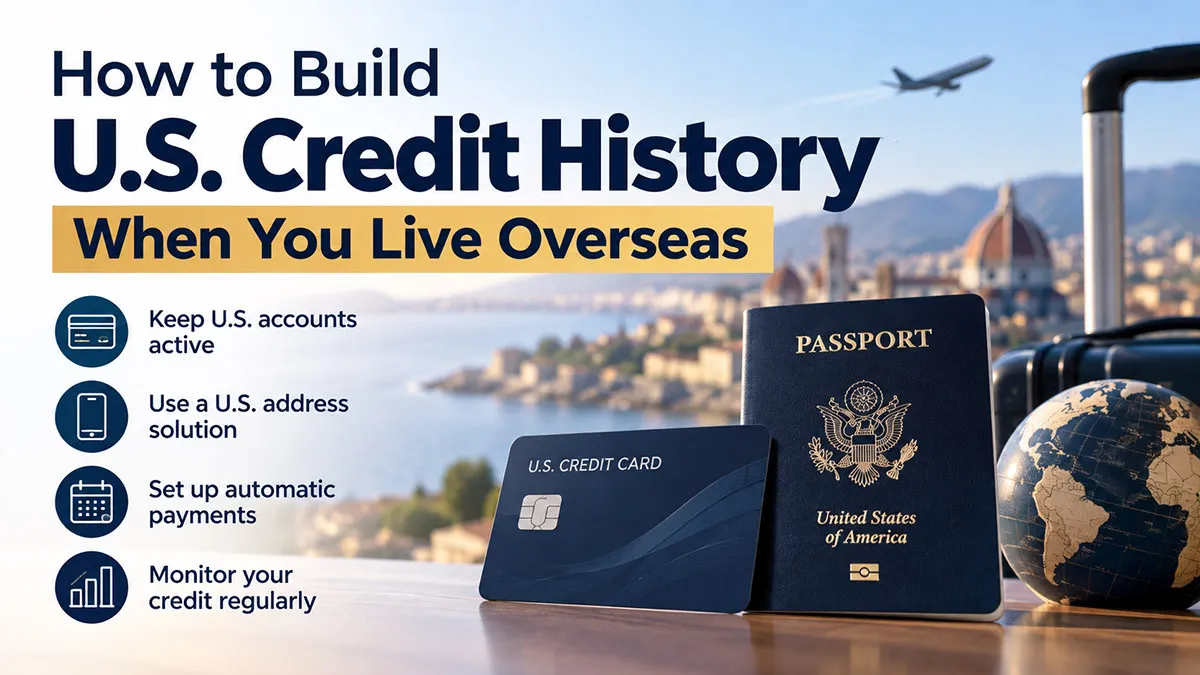 How to Build U.S. Credit History When You Live Overseas