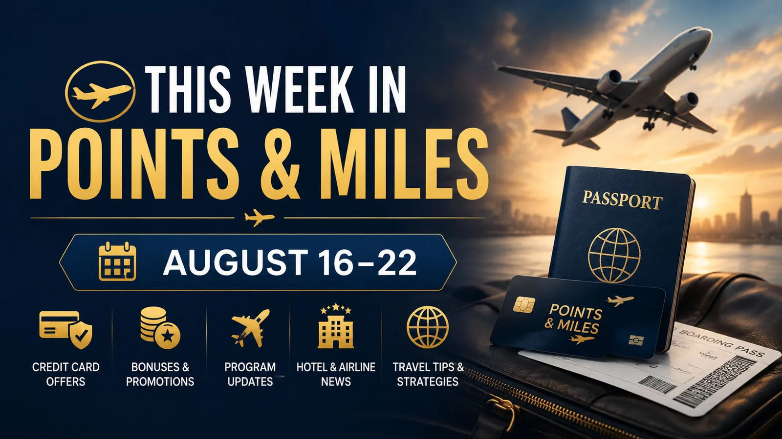 This Week in Points & Miles: August 16–22