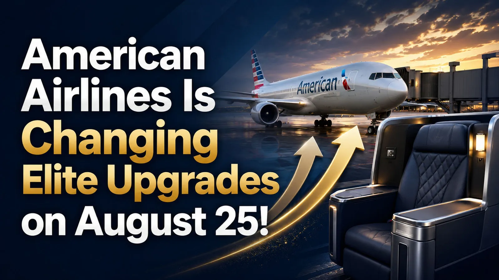 American Airlines Is Changing Elite Upgrades on August 25 — Here's What Actually Happens